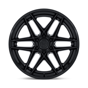 Fuel Offroad FC408 FLIGHT Matte Black W/ Gloss Black Lip 22x9.5 +20 6x139.7mm 106.1mm - Wheelwiz