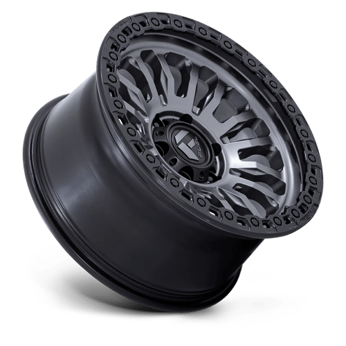 Fuel Offroad FC857 RINCON Matte Gunmetal W/ M-black Lip 18x9 -12 5x139.7mm 78.1mm
