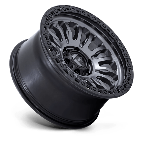 Fuel Offroad FC857 RINCON Matte Gunmetal W/ M-black Lip 18x9 -12 5x127mm 71.5mm