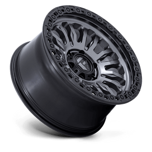 Fuel Offroad FC857 RINCON Matte Gunmetal W/ M-black Lip 18x9 -12 5x127mm 71.5mm