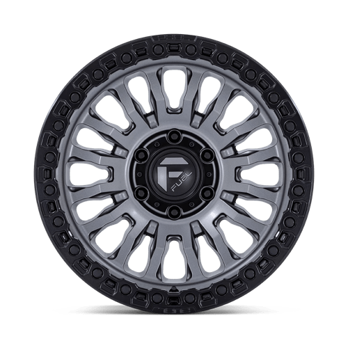 Fuel Offroad FC857 RINCON Matte Gunmetal W/ M-black Lip 17x9 +1 5x150mm 110.1mm - Wheelwiz