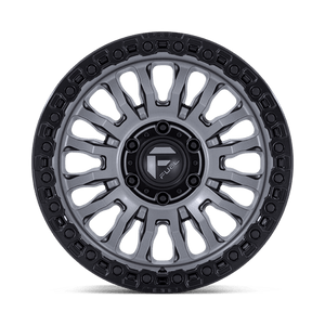 Fuel Offroad FC857 RINCON Matte Gunmetal W/ M-black Lip 18x9 +1 8x165.1mm 125.1mm