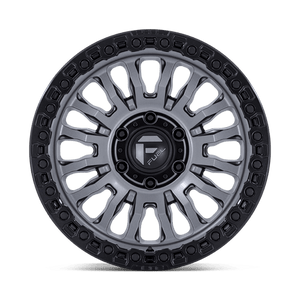 Fuel Offroad FC857 RINCON Matte Gunmetal W/ M-black Lip 17x9 -12 5x127mm 71.5mm - Wheelwiz