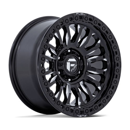 Fuel Offroad FC857 RINCON Gloss Black Milled 17x8.5 -1 6x135mm 