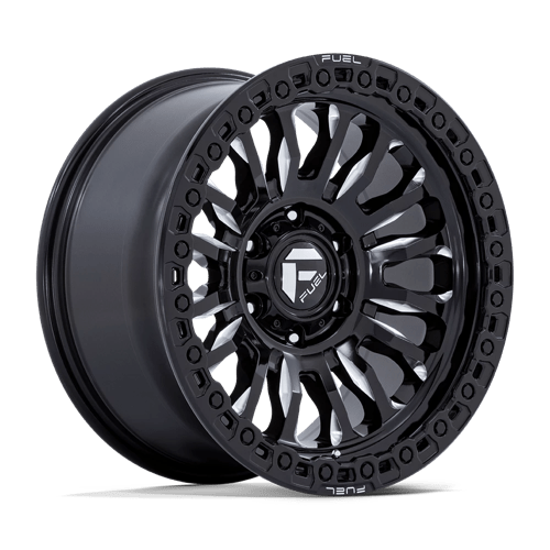 Fuel Offroad FC857 RINCON Gloss Black Milled 20x10 -18 6x139.7mm 106.1mm