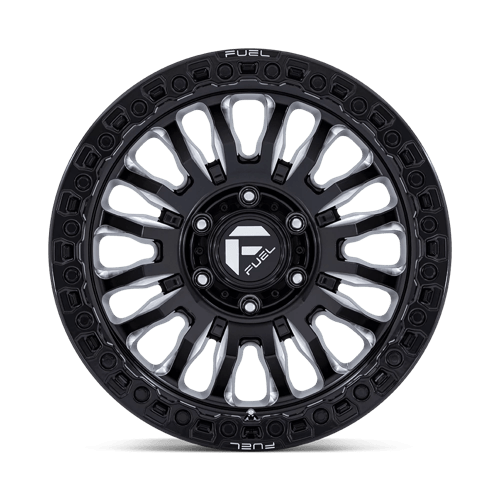 Fuel Offroad FC857 RINCON Gloss Black Milled 17x9 +1 8x180mm 124.2mm