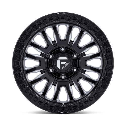 Fuel Offroad FC857 RINCON Gloss Black Milled 20x9 +1 8x180mm 124.2mm - Wheelwiz