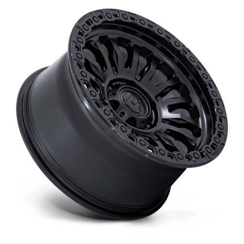 Fuel Offroad FC857 RINCON Matte Black W/ Gloss Black Lip 17x9 -12 5x127mm 71.5mm - Wheelwiz