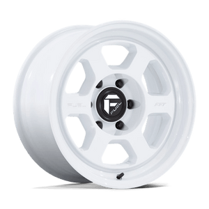 Fuel Offroad FC860 HYPE Gloss White 17x8.5 +10 5x127mm 71.5mm - Wheelwiz
