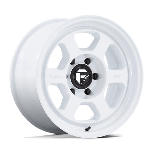 Fuel Offroad FC860 HYPE Gloss White 18x8.5 -10 6x114.3mm 66.1mm - Wheelwiz