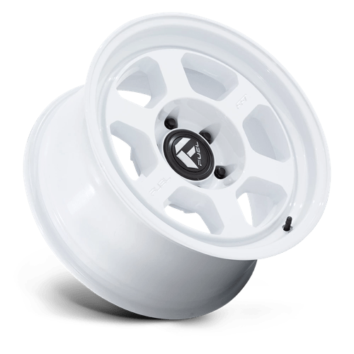 Fuel Offroad FC860 HYPE Gloss White 17x8.5 -10 5x127mm 71.5mm - Wheelwiz