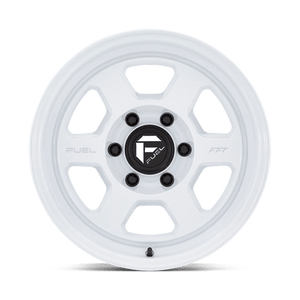 Fuel Offroad FC860 HYPE Gloss White 17x8.5 +10 6x135mm 87.1mm - Wheelwiz