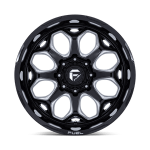 Fuel Offroad FC862 SCEPTER Gloss Black Milled 20x10 -18 8x170mm 125.1mm