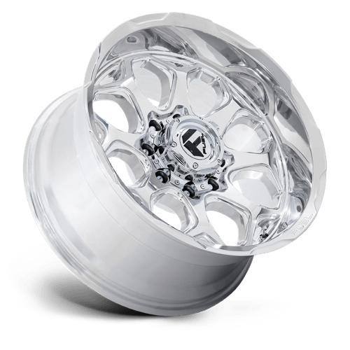 Fuel Offroad FC862 SCEPTER Polished Milled 20x10 -18 8x165.1mm 125.1mm - Wheelwiz