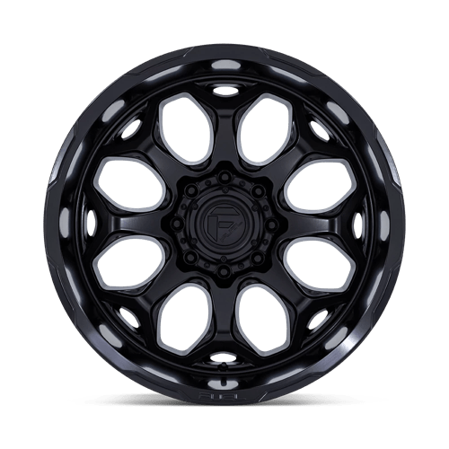 Fuel Offroad FC862 SCEPTER Blackout 20x10 -18 6x139.7mm 106.1mm - Wheelwiz