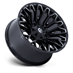Fuel Offroad FC865 STRIKE Gloss Black Milled 20x10 -18 5x127|5x135mm 87.1mm - Wheelwiz