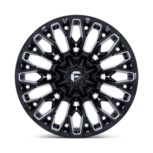 Fuel Offroad FC865 STRIKE Gloss Black Milled 22x10 -18 5x139.7|5x150mm 110.1mm