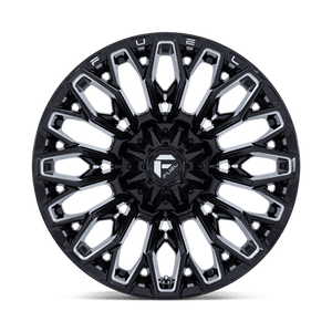 Fuel Offroad FC865 STRIKE Gloss Black Milled 20x10 -18 5x127|5x139.7mm 87.1mm - Wheelwiz