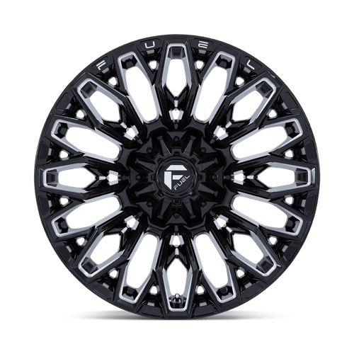Fuel Offroad FC865 STRIKE Gloss Black Milled 22x10 -18 5x127|5x135mm 87.1mm - Wheelwiz