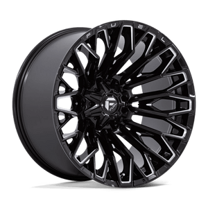 Fuel Offroad FC865 STRIKE Gloss Black Milled 22x12 -44 6x114.3|6x139.7mm 78.1mm