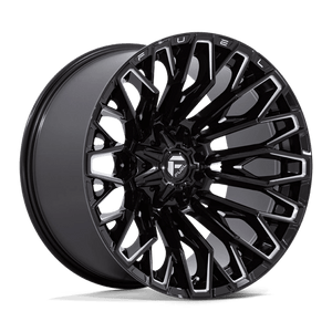 Fuel Offroad FC865 STRIKE Gloss Black Milled 22x12 -44 8x170mm 125.1mm