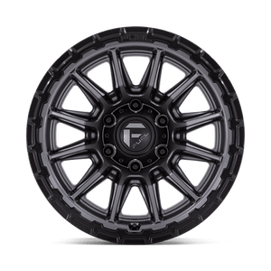 Fuel Offroad FC866 PISTON Matte Gunmetal Gloss Black Lip 20x10 -18 5x127mm 71.5mm - Wheelwiz