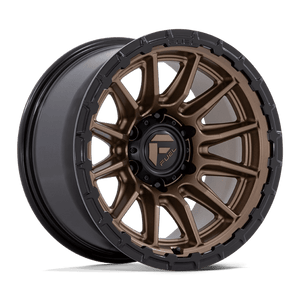 Fuel Offroad FC866 PISTON Matte Bronze W/ Gloss Black Li 20x10 -18 6x139.7mm 106.1mm