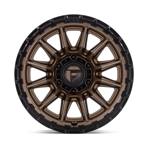Fuel Offroad FC866 PISTON Matte Bronze W/ Gloss Black Li 17x9 +1 5x127mm 71.5mm - Wheelwiz