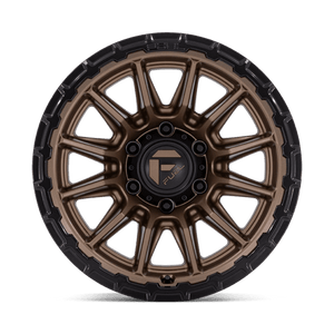 Fuel Offroad FC866 PISTON Matte Bronze W/ Gloss Black Li 22x9.5 +20 5x127mm 71.5mm - Wheelwiz