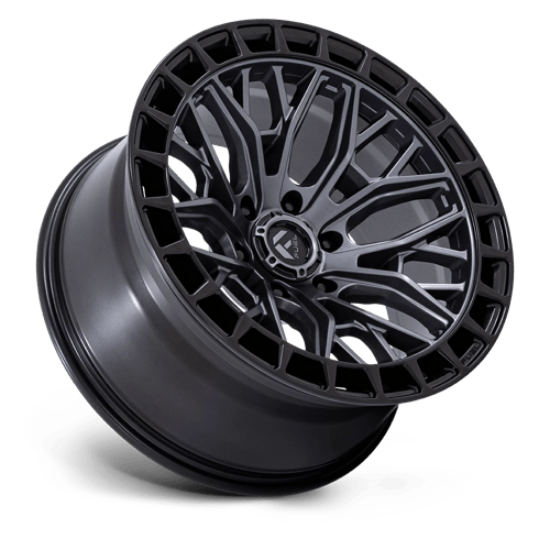 Fuel Offroad FC869 SIGMA Matte Gunmetal W/ M-blk Lip 17x9 -12 5x127mm 71.5mm - Wheelwiz
