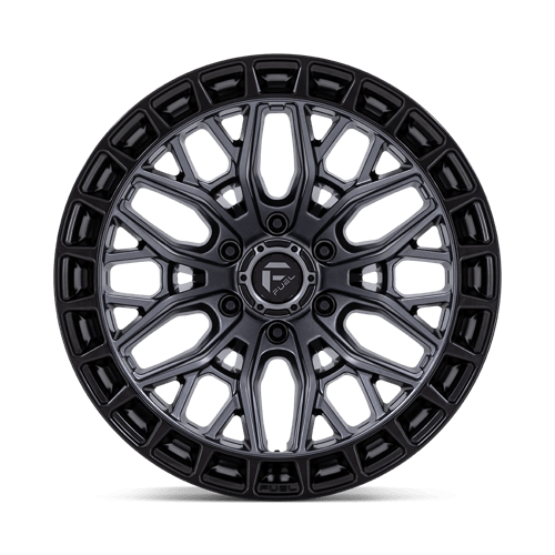 Fuel Offroad FC869 SIGMA Matte Gunmetal W/ M-blk Lip 20x10 -18 6x139.7mm 106.1mm - Wheelwiz