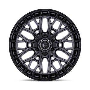 Fuel Offroad FC869 SIGMA Matte Gunmetal W/ M-blk Lip 17x9 -12 6x139.7mm 106.1mm - Wheelwiz