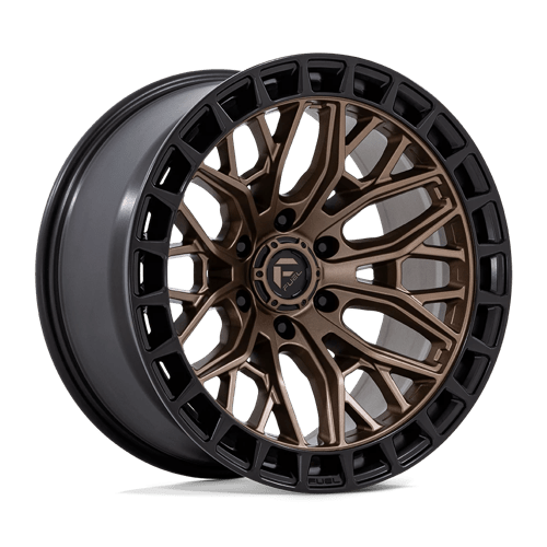 Fuel Offroad FC869 SIGMA Matte Bronze W/ M-blk Lip 17x9 -12 6x139.7mm 106.1mm - Wheelwiz