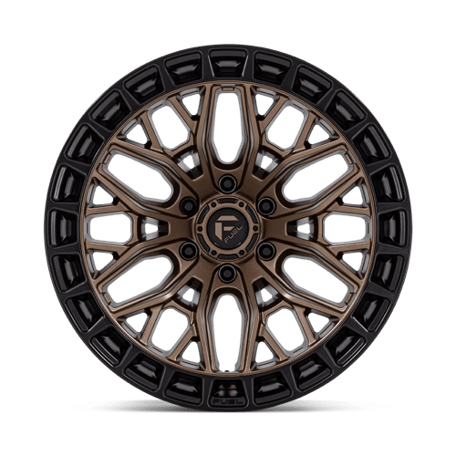 Fuel Offroad FC869 SIGMA Matte Bronze W/ M-blk Lip 20x10 -18 6x139.7mm 106.1mm - Wheelwiz
