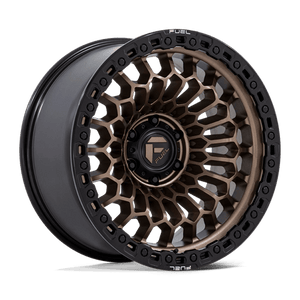Fuel Offroad FC870 SINISTER Matte Bronze W/ M-blk Lip 20x10 -18 6x139.7mm 106.1mm - Wheelwiz