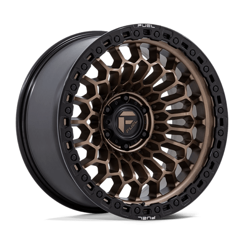 Fuel Offroad FC870 SINISTER Matte Bronze W/ M-blk Lip 20x9 +1 5x127mm 78.1mm