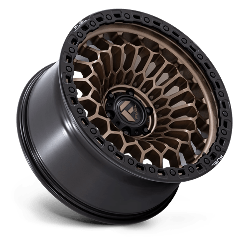 Fuel Offroad FC870 SINISTER Matte Bronze W/ M-blk Lip 20x9 +1 6x135mm 87.1mm - Wheelwiz