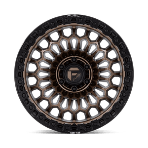 Fuel Offroad FC870 SINISTER Matte Bronze W/ M-blk Lip 20x10 -18 6x135mm 87.1mm - Wheelwiz
