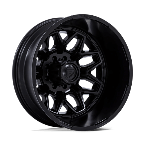 Fuel Offroad D871 FLUX DUALLY Blackout 22x8.25 -246 8x210mm 154.3mm - Wheelwiz