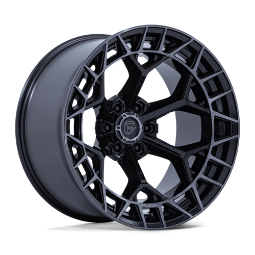 Fuel Offroad FC873 CHARGER Gloss Black Brushed Dark Tint 17x9 -12 6x139.7mm 106.1mm - Wheelwiz