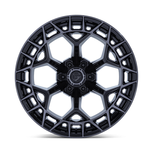 Fuel Offroad FC873 CHARGER Gloss Black Brushed Dark Tint 17x9 -12 6x135mm 87.1mm