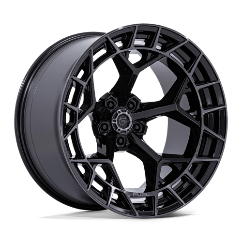 Fuel Offroad FC873 CHARGER Gloss Black Brushed Dark Tint 20x10 -18 5x127mm 71.5mm - Wheelwiz