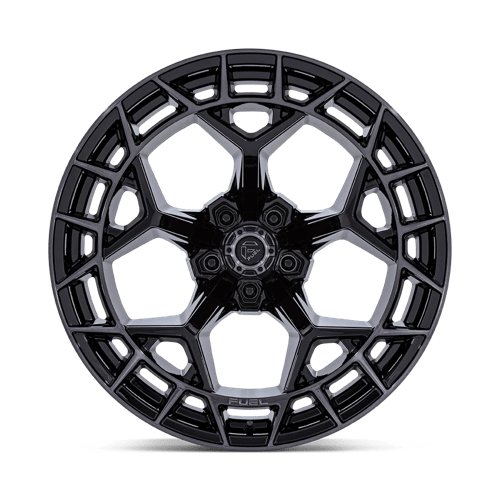 Fuel Offroad FC873 CHARGER Gloss Black Brushed Dark Tint 20x10 -18 5x127mm 71.5mm - Wheelwiz