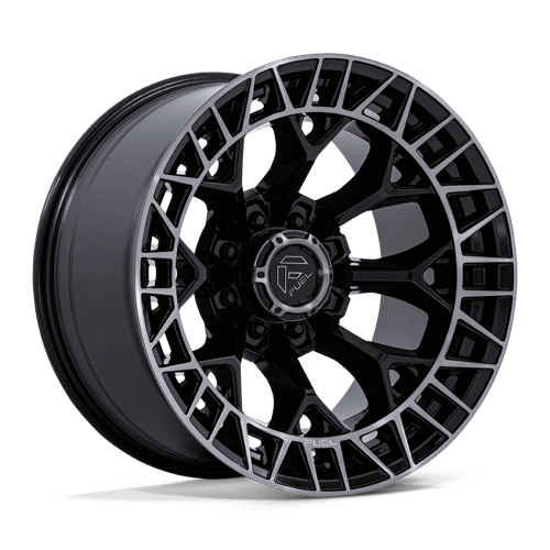 Fuel Offroad FC873 CHARGER Gloss Black Brushed Dark Tint 20x10 -18 8x180mm 124.2mm - Wheelwiz