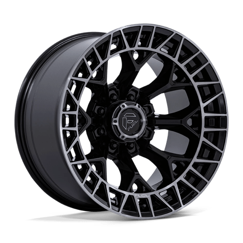 Fuel Offroad FC873 CHARGER Gloss Black Brushed Dark Tint 22x12 -44 8x165.1mm 125.1mm - Wheelwiz