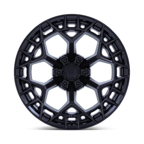 Fuel Offroad FC873 CHARGER Blackout 22x9.5 +18 6x139.7mm 106.1mm - Wheelwiz