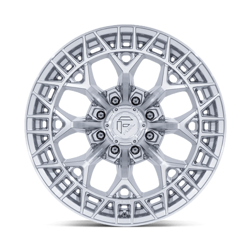 Fuel Offroad FC873 CHARGER Gloss Silver W/ Machined Face 20x9 +1 8x165.1mm 125.1mm - Wheelwiz