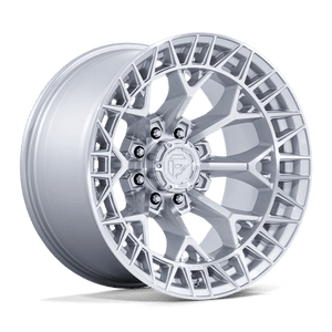 Fuel Offroad FC873 CHARGER Gloss Silver W/ Machined Face 22x12 -44 8x165.1mm 125.1mm