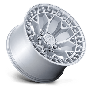 Fuel Offroad FC873 CHARGER Gloss Silver W/ Machined Face 22x12 -44 8x180mm 124.2mm