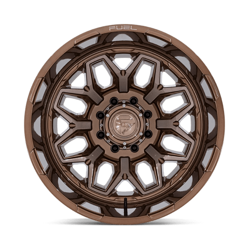Fuel Offroad D876 FLUX DUALLY Platinum Bronze 20x8.25 -201 8x165.1mm 117mm - Wheelwiz